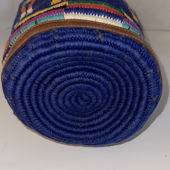 Original Vintage bucket bag southwest style Boho - Picture 9 of 15